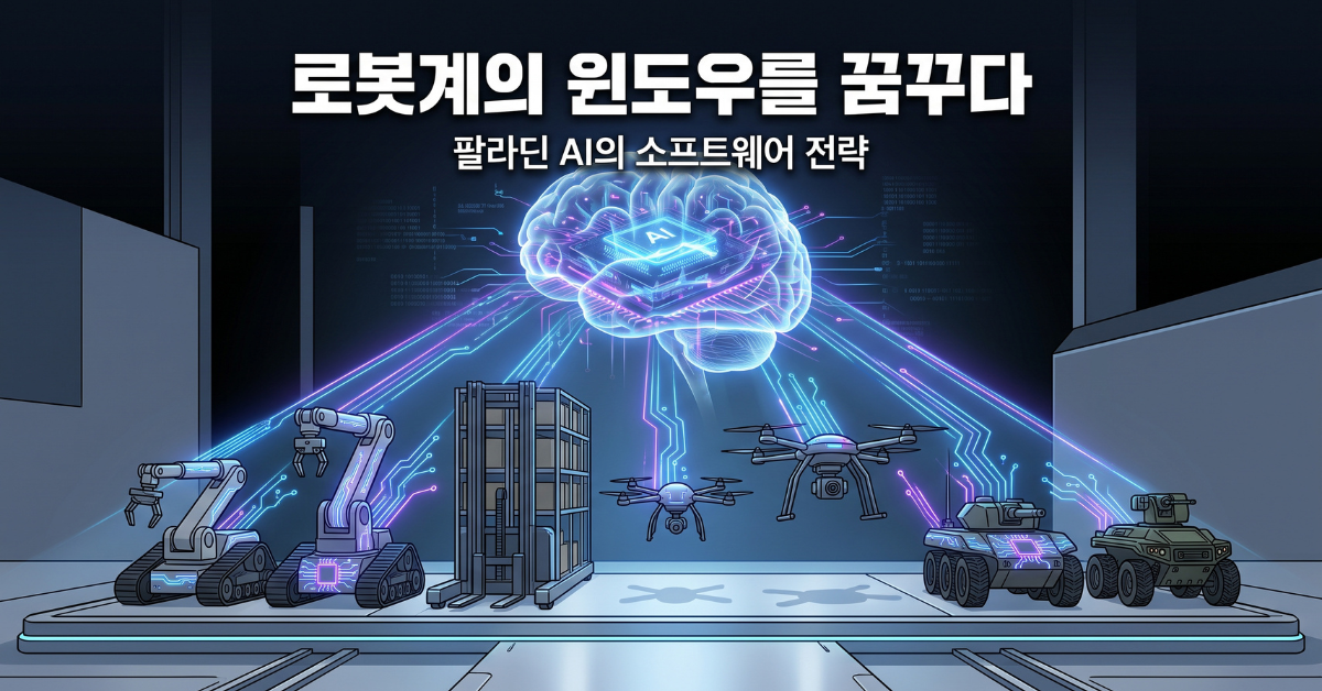 로봇계의 윈도우를 꿈꾸다 팔라딘AI의 소프트웨어 전략