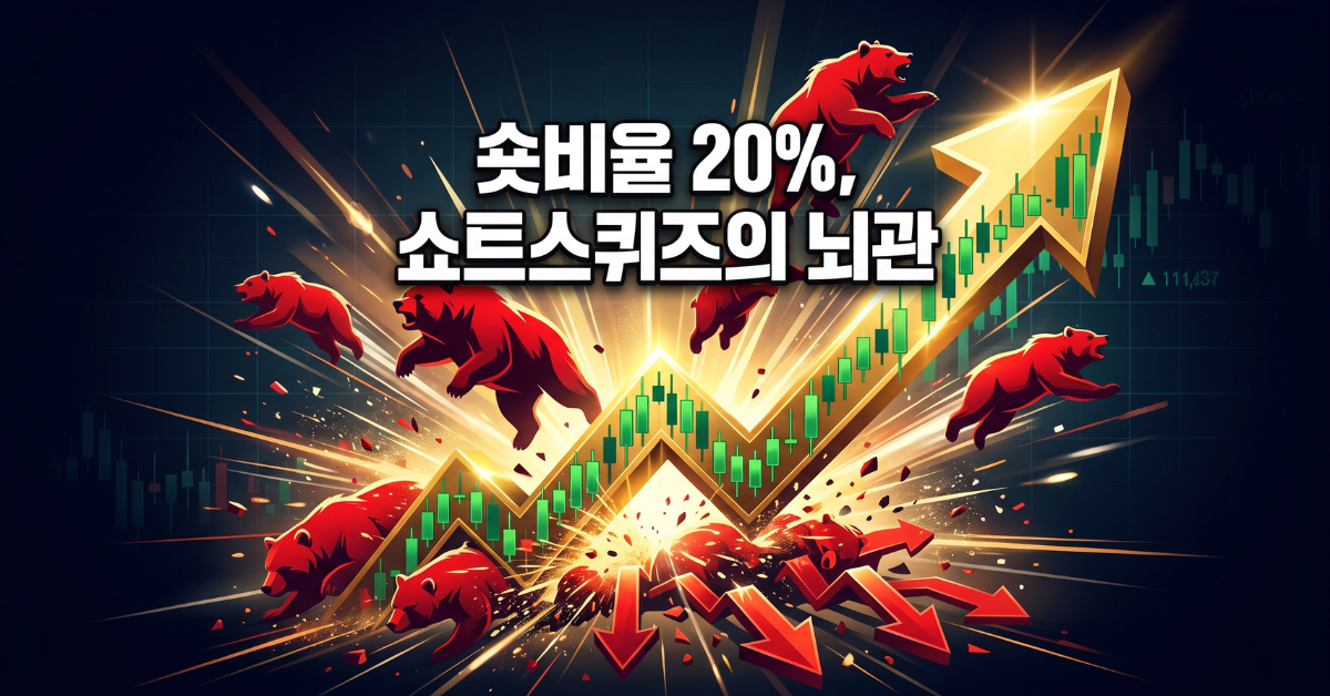 숏비율 20% 숏스퀴즈의 뇌관
