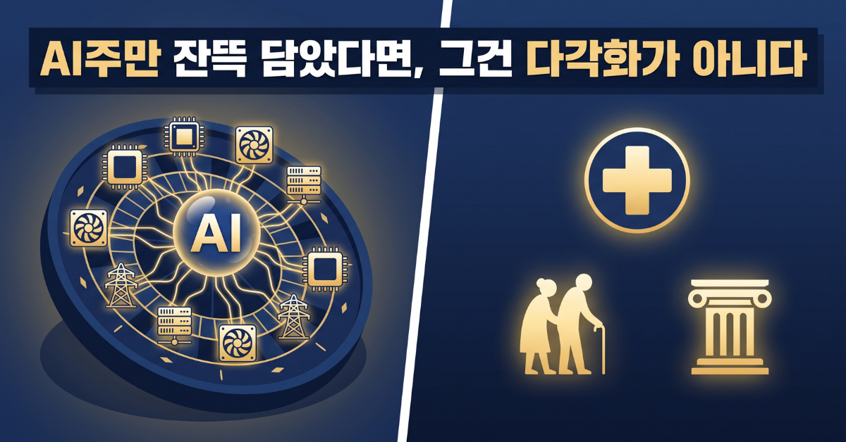 AI주만 잔뜩 담았다면, 그건 다각화가 아니다