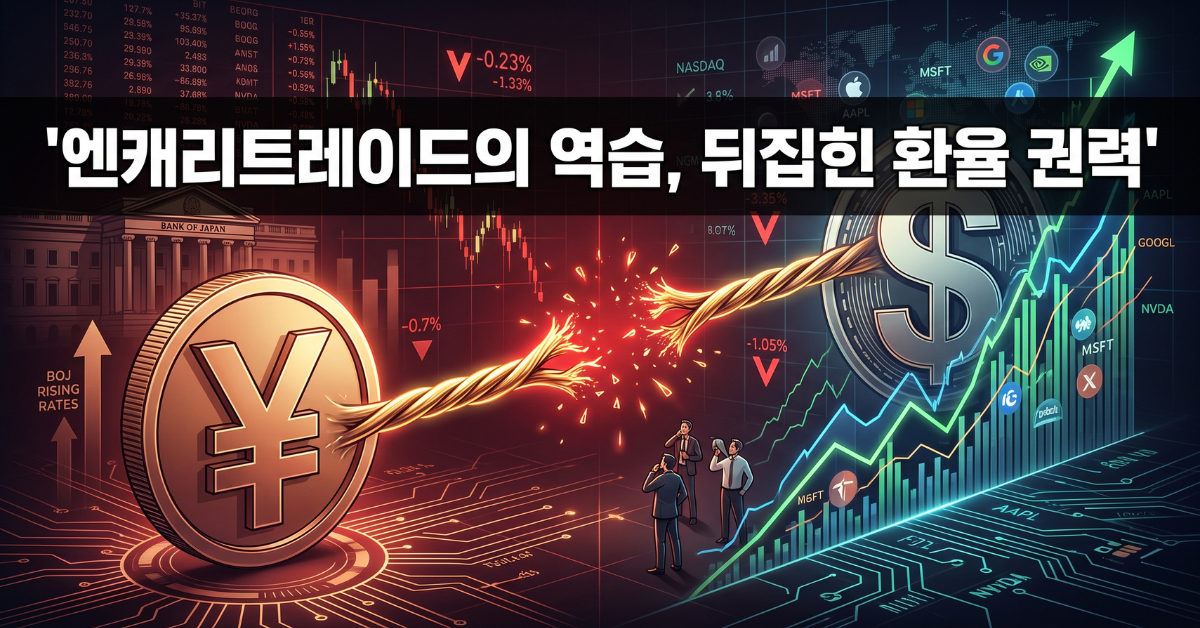 엔캐리트레이드의 역습, 뒤집힌 환율 권력