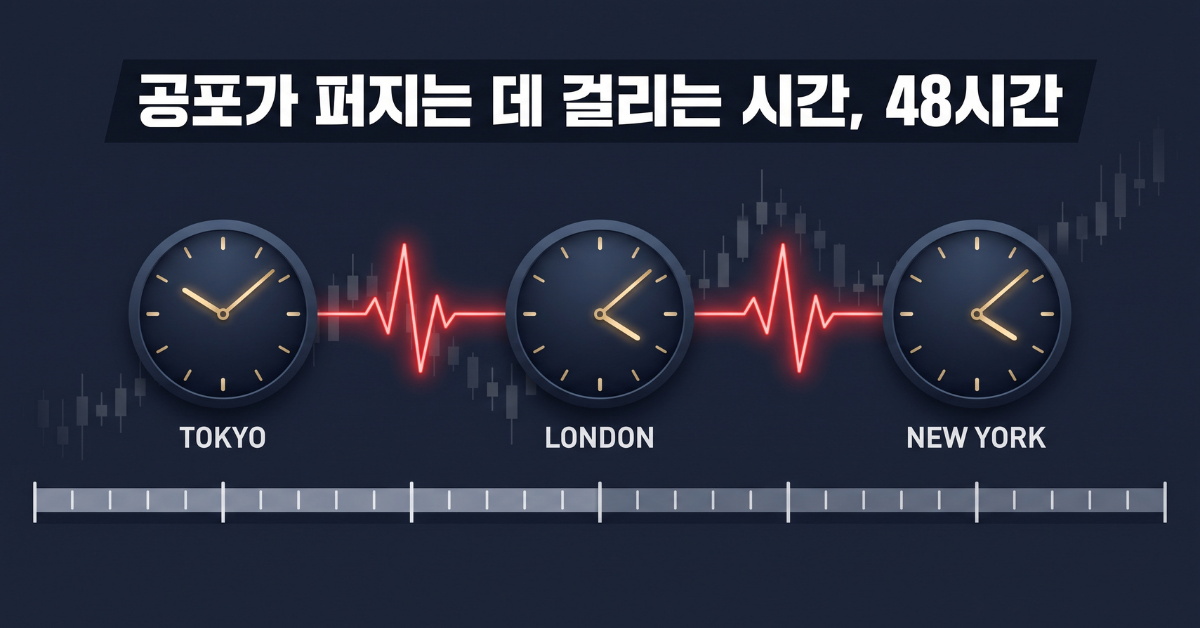공포가 퍼지는 데 걸리는 시간, 48시간
