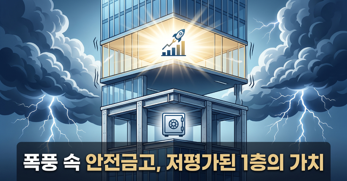 폭풍 속 안전금고, 저평가된 1층의 가치