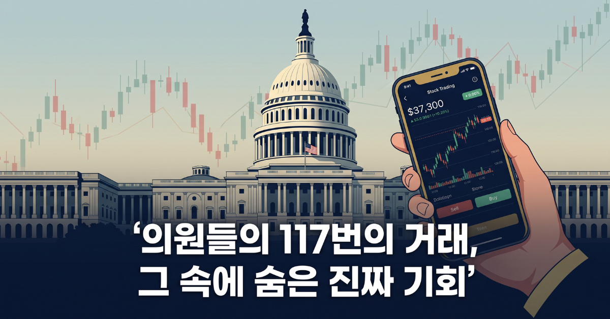 의원들의 117번의 거래, 그 속에 숨은 진짜 기회
