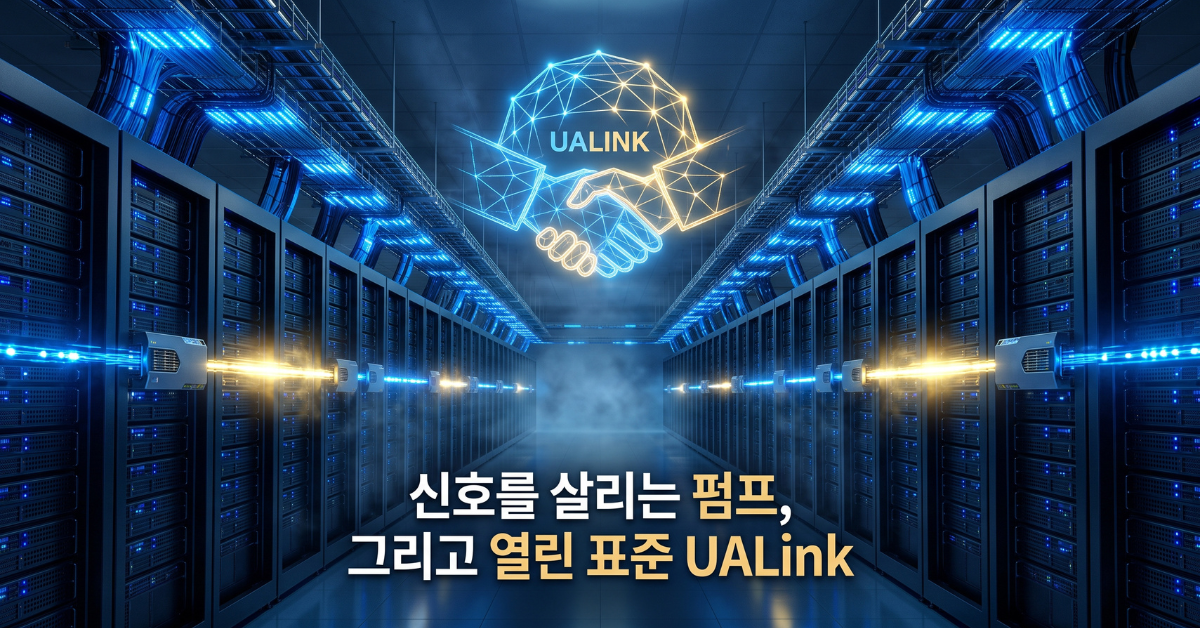 신호를 살리는 펌프 그리고 열린 표준 UALink