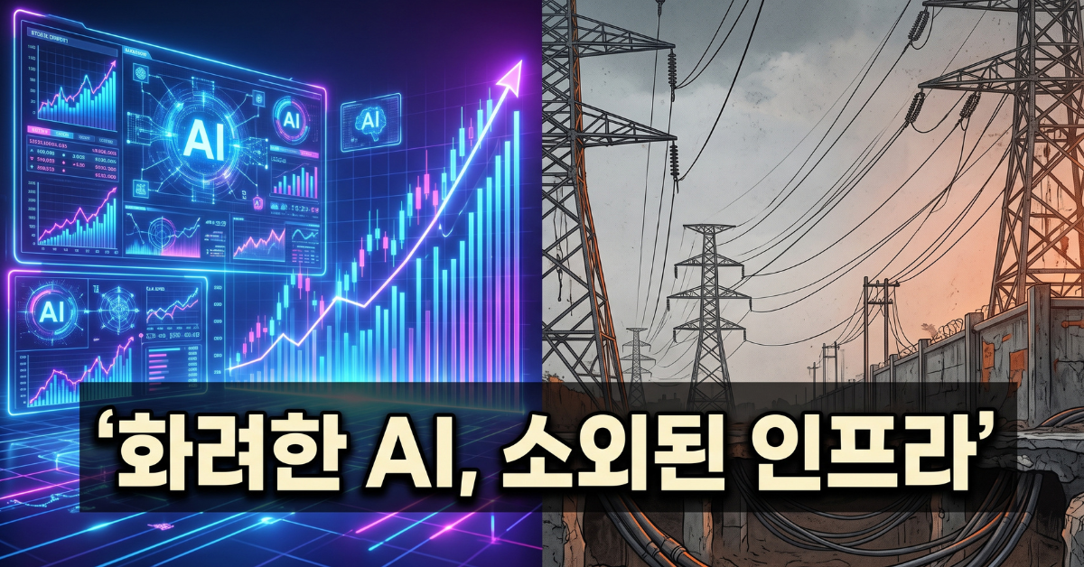 화려한 AI, 소외된 인프라