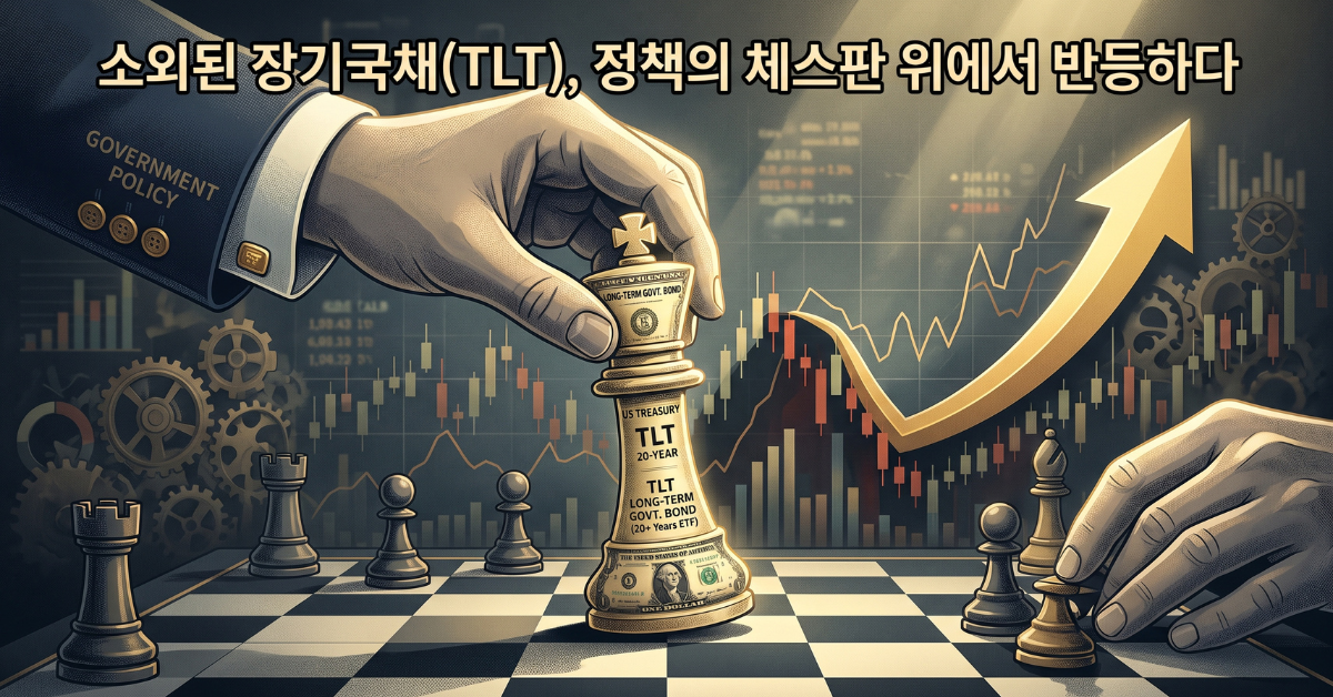 소외된 장기국채 TLT, 정책의 체스판 위에서 반등하다