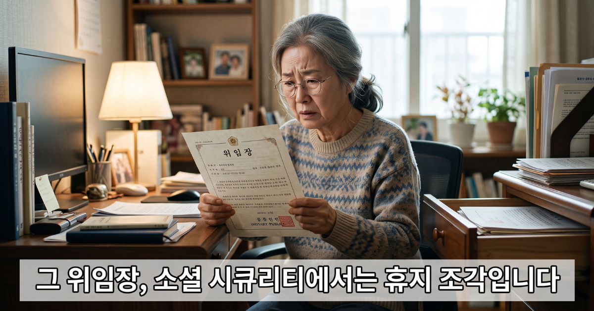 사회보장연금 위임장, 소셜 시큐리티에서는 휴지 조각입니다