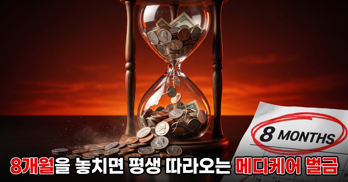 8개월을 놓치면 평생 따라오는 메디케어 벌금