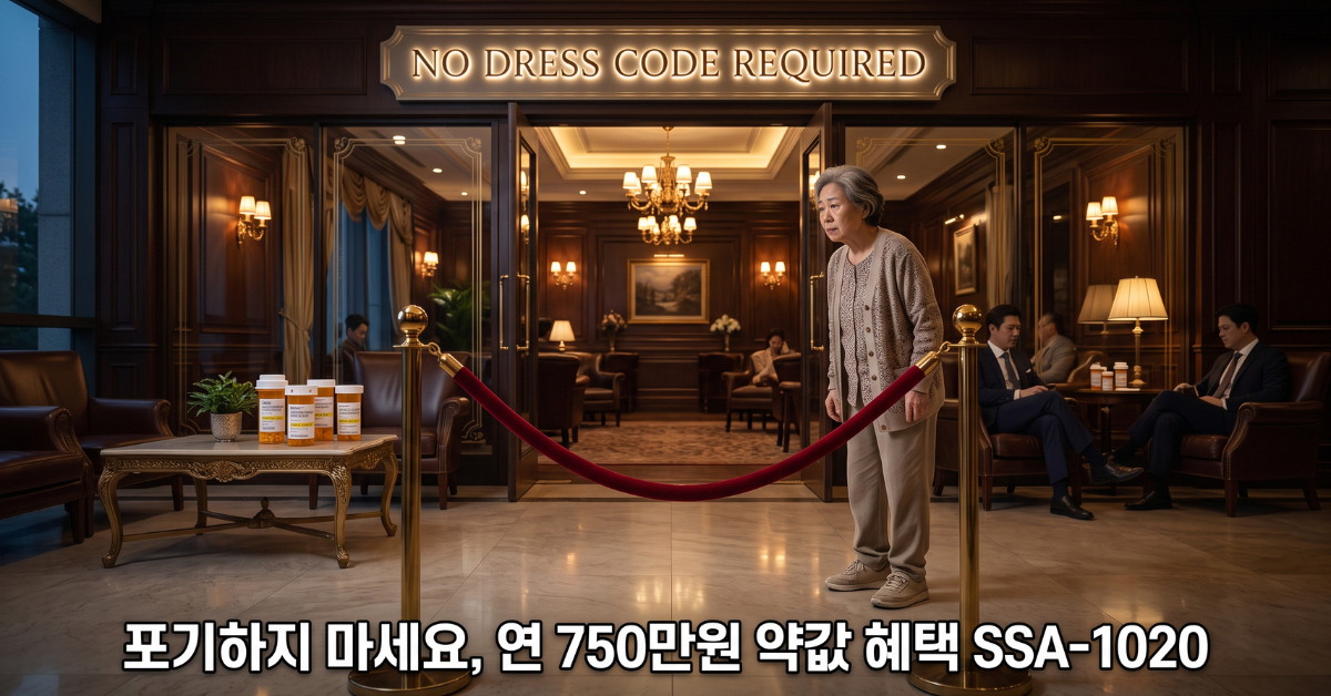 포기하지 마세요, 놓치기 쉬운 처방약 보조 혜택