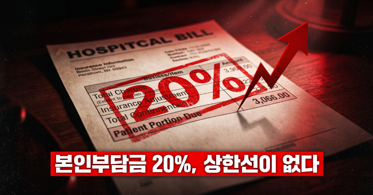 본인부담금 20% 상한선 없음