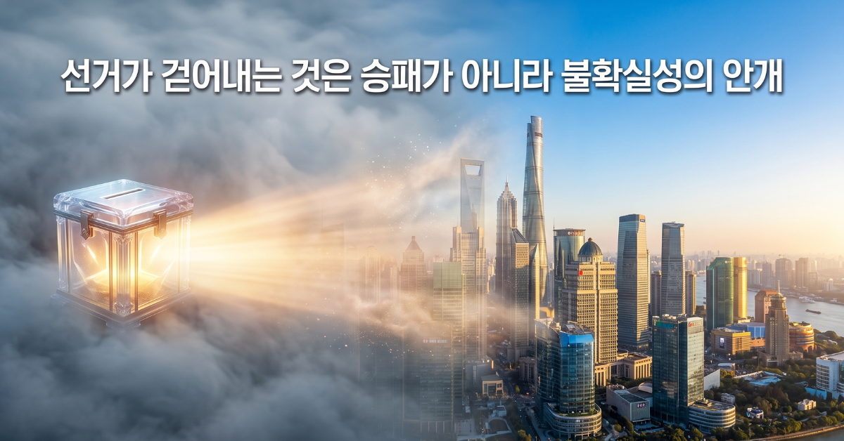 선거가 걷어내는 것은 승패가 아니라 불확실성의 안개