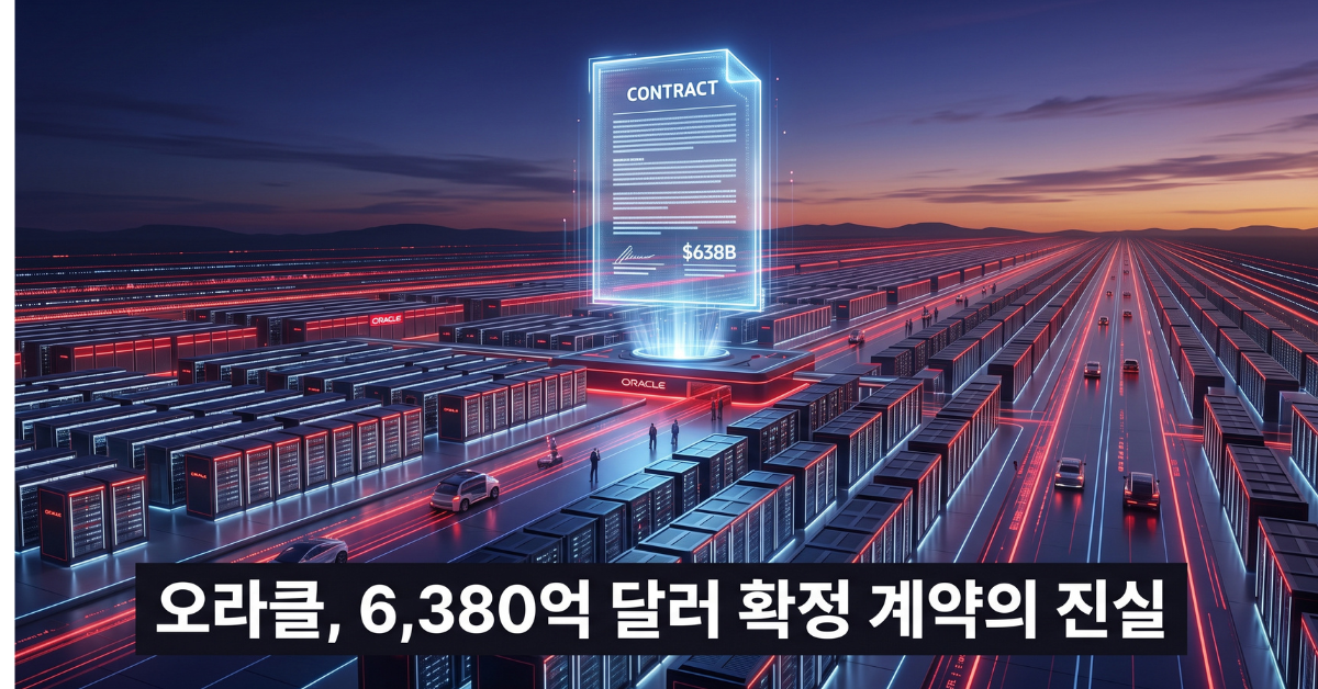 오라클, 6,380억 달러 확정 계약의 진실