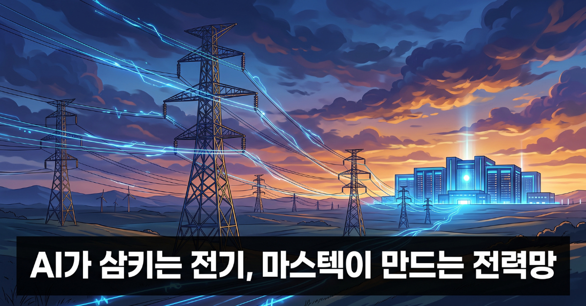 AI가 삼키는 전기, 마스텍이 만드는 전력망