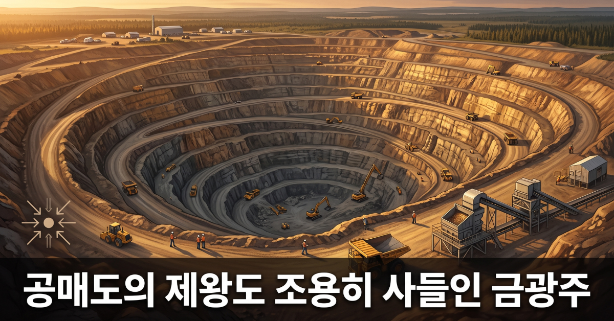 공매도의 제왕도 조용히 사들인 금광주