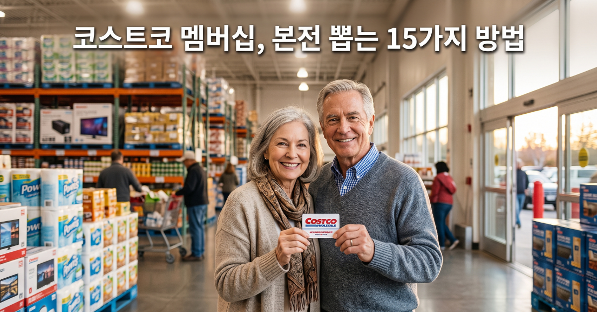 코스트코 멤버십 혜택 15가지 총정리