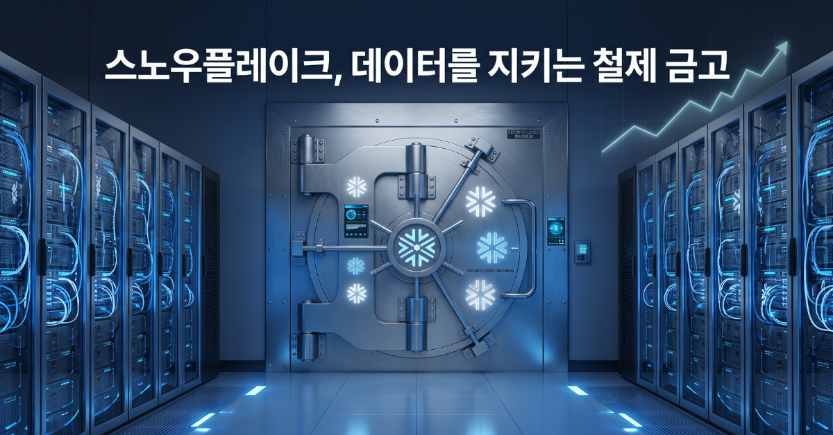스노우플레이크 데이터 보안과 기관 매수세