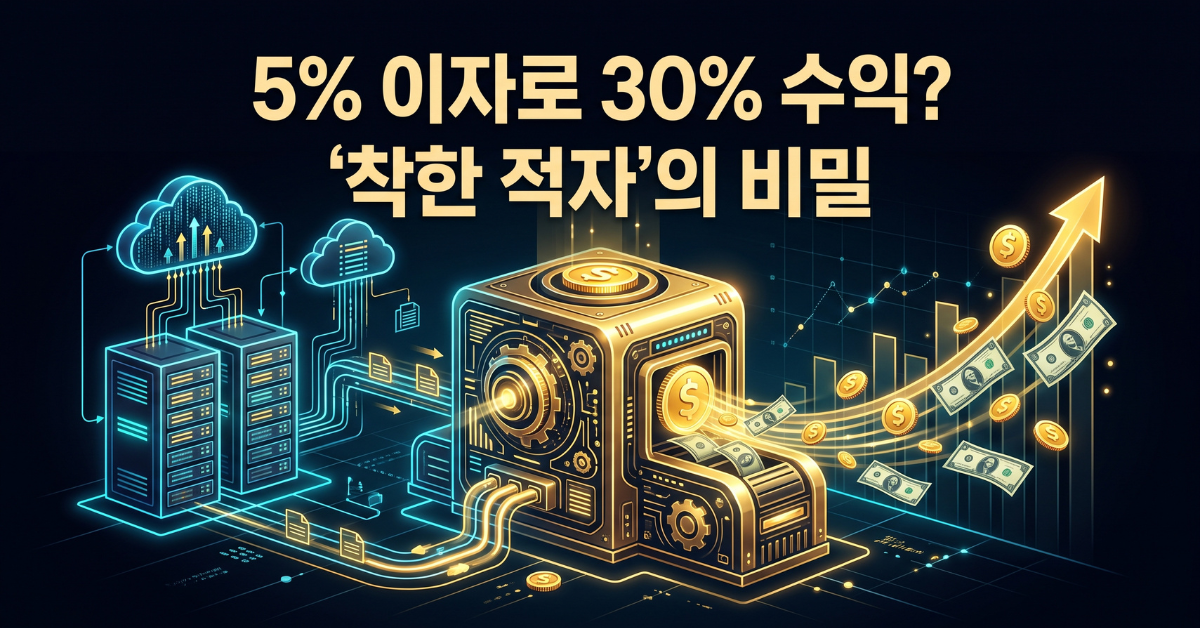 5% 이자로 30% 수익? '착한 적자'의 비밀