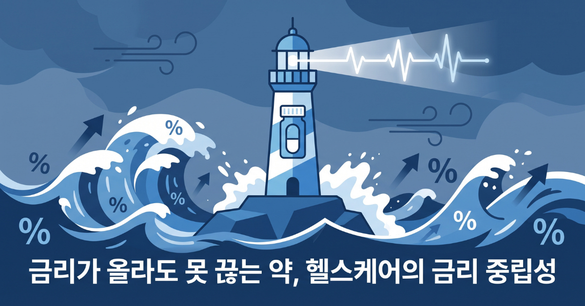 금리가 올라도 못 끊는 약, 헬스케어의 금리 중립성