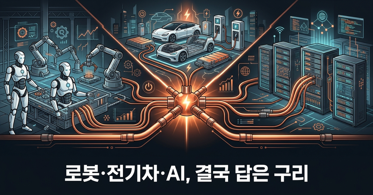 로봇·전기차·AI, 결국 답은 구리