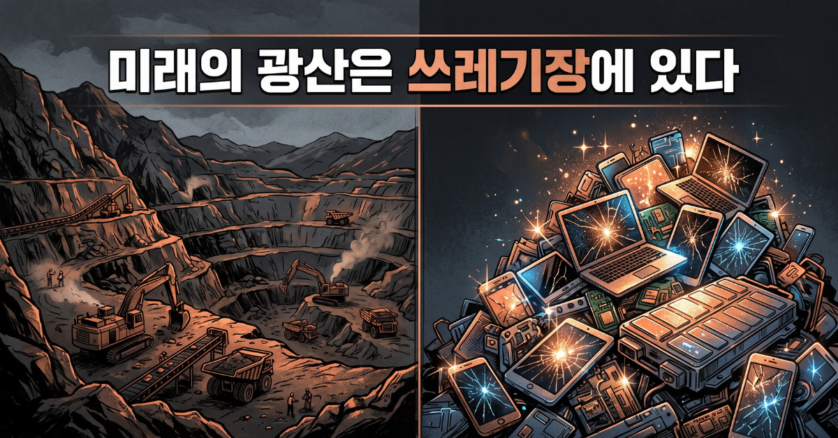 미래의 광산은 쓰레기장에 있다