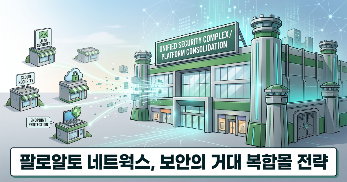 팔로알토 네트웍스, 보안의 거대 복합몰 전략
