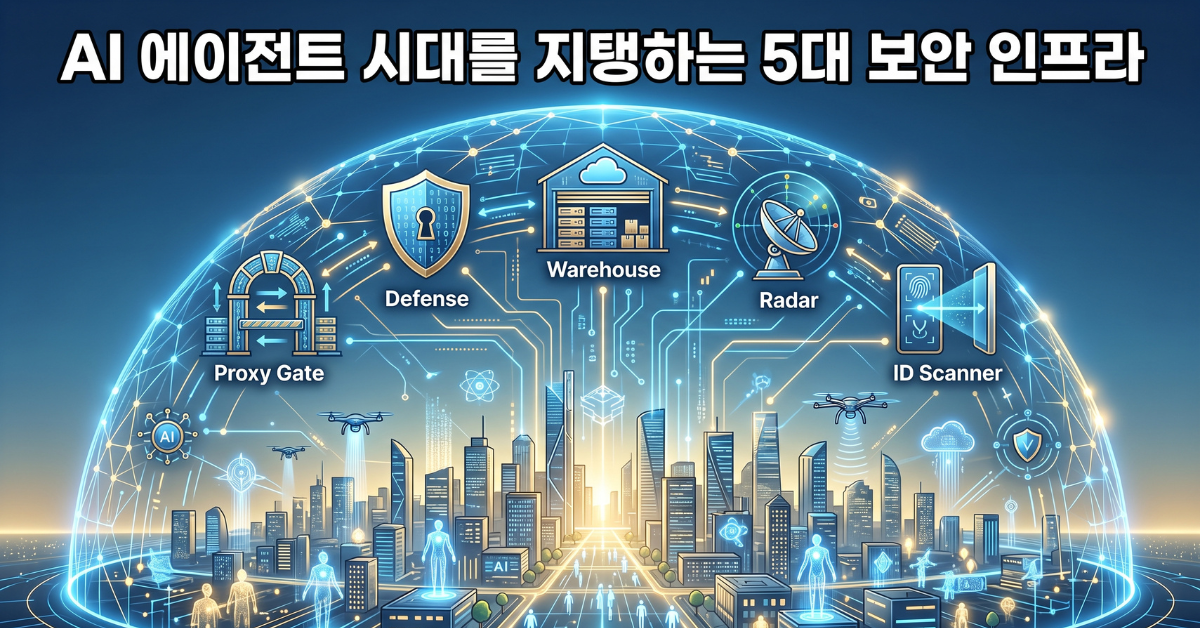 AI 에이전트 시대를 지탱하는 5대 보안 인프라