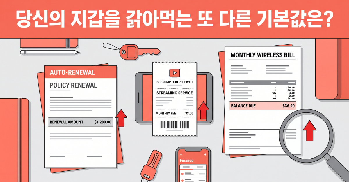 일상 속 또 다른 기본값 점검