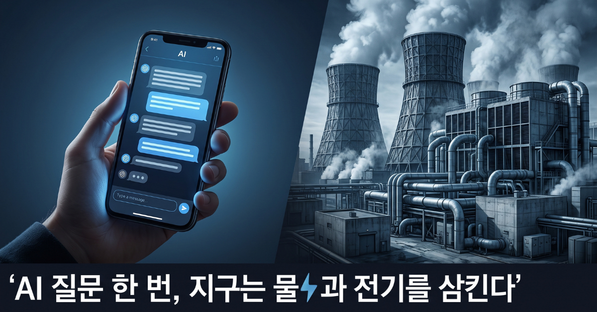 미국 희토류 우라늄 관련주, AI 질문 한 번에 지구는 물과 전기를 삼킨다