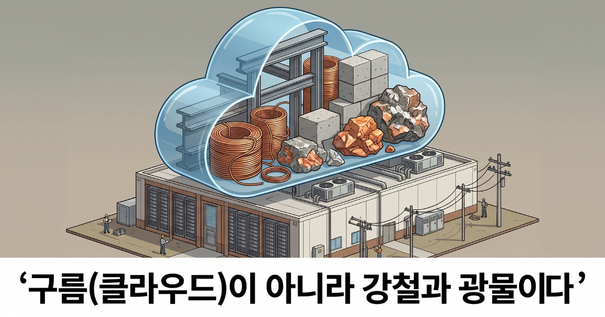 구름(클라우드)이 아니라 강철과 광물이다
