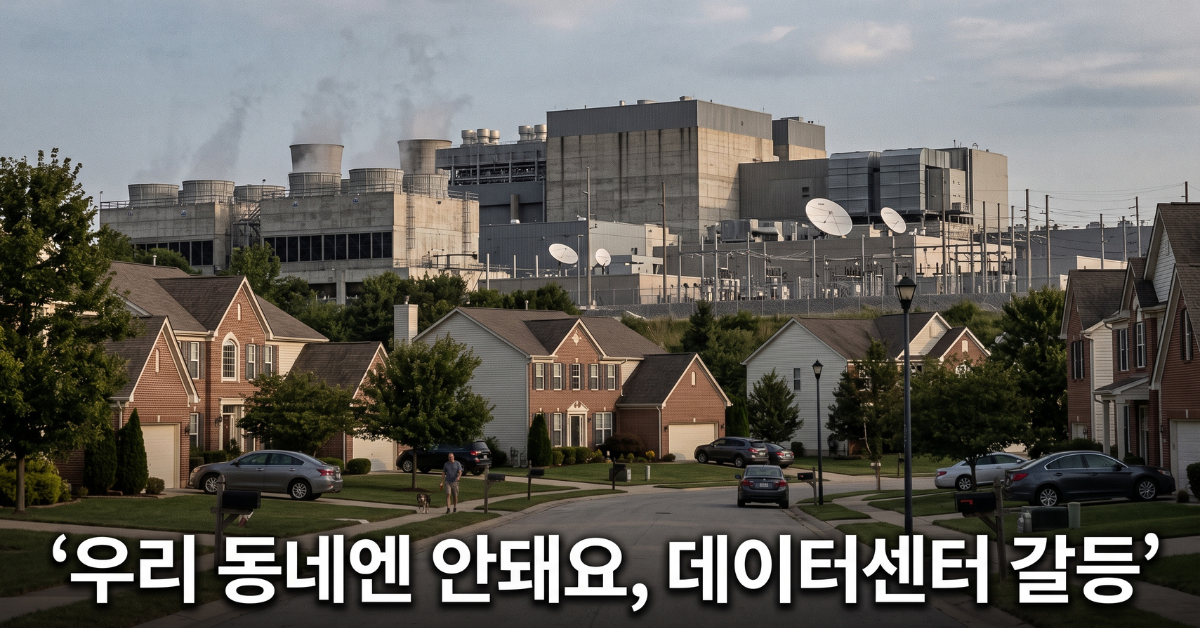 우리 동네엔 안돼요, 데이터센터 갈등