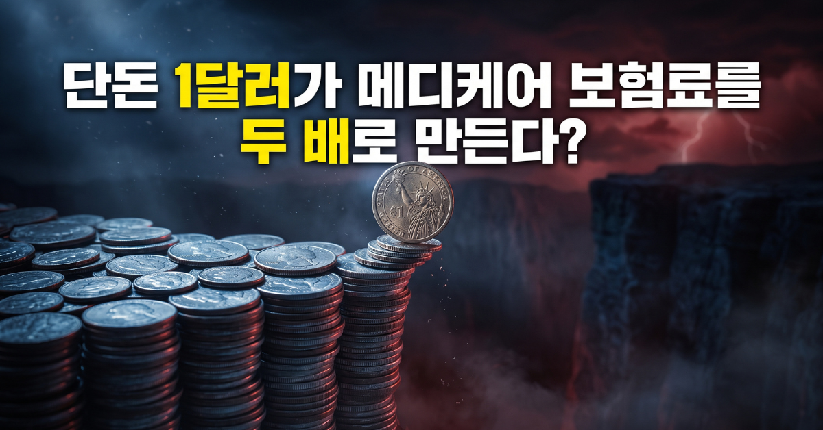 메디케어 IRMAA, 단돈 1달러가 보험료를 두 배로 만든다