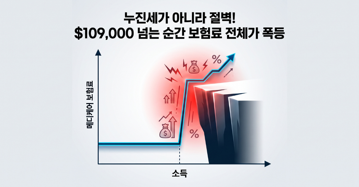 누진세가 아니라 절벽, 소득 구간 재분류 구조
