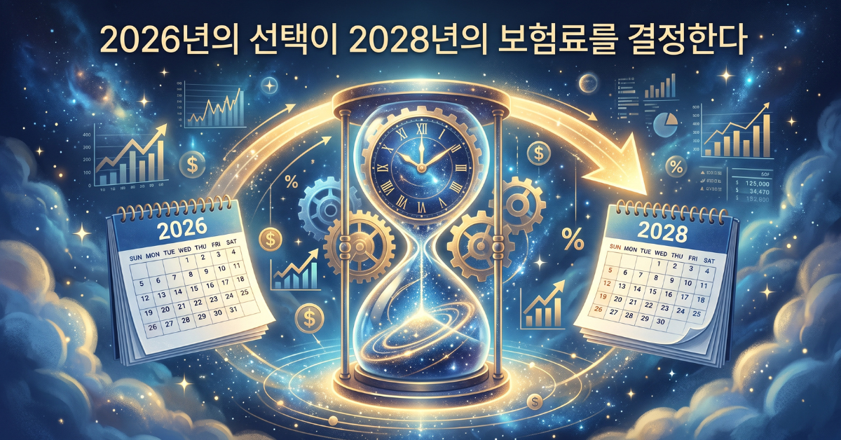 2년의 시차, 오늘의 선택이 2년 뒤 보험료를 결정한다