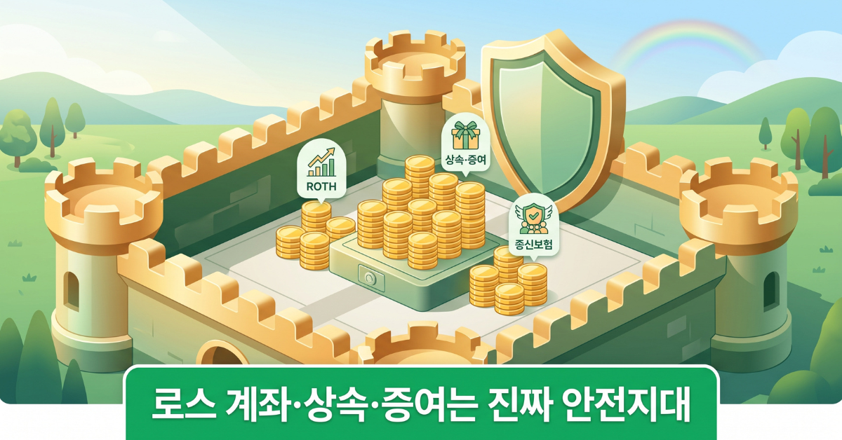 로스 계좌, 상속, 증여는 상대적으로 안전한 영역