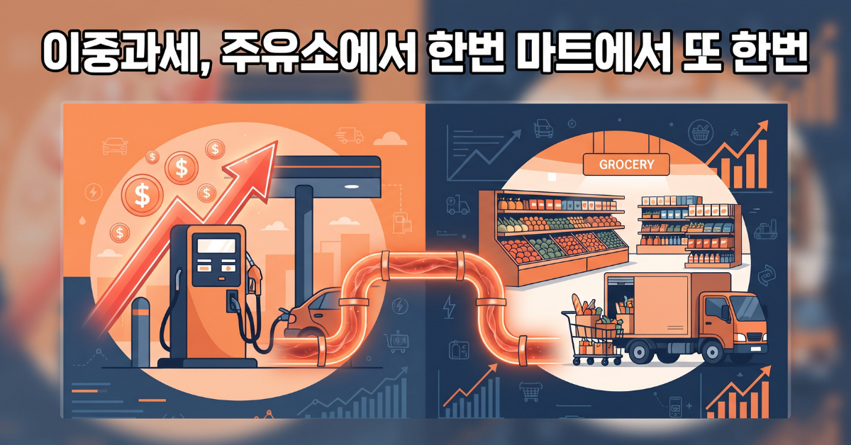 주유소와 마트에서 이중으로 부과되는 유가 인플레이션 구조