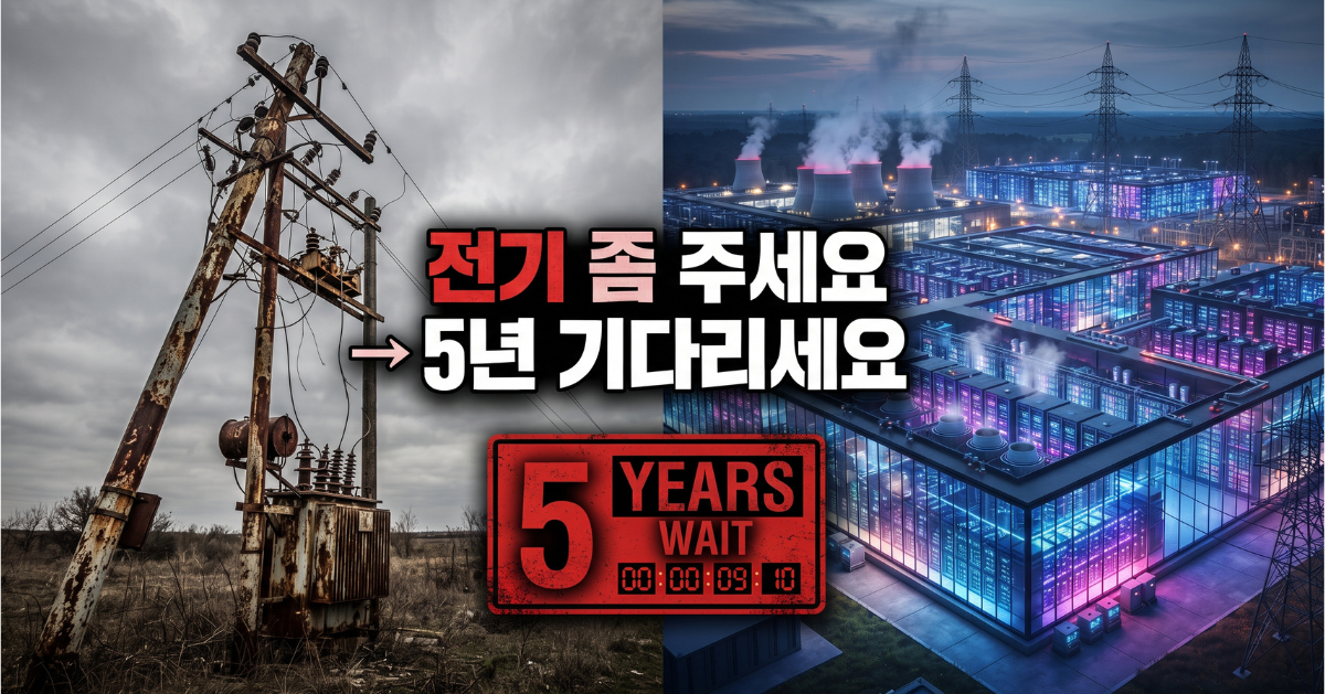 천연가스 미드스트림 - 전기 좀 주세요, 5년 기다리세요