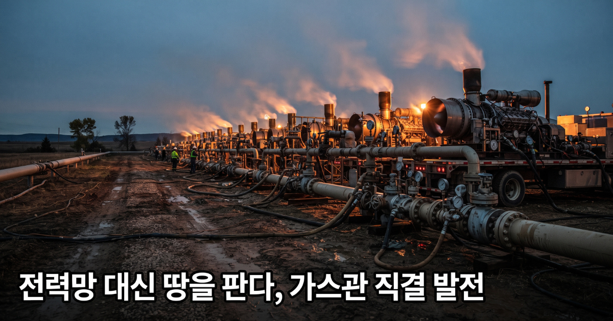 천연가스 미드스트림 - 전력망 대신 땅을 판다, 가스관 직결 발전