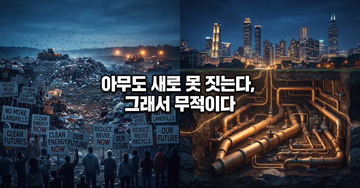 천연가스 미드스트림 - 아무도 새로 못 짓는다, 그래서 무적이다