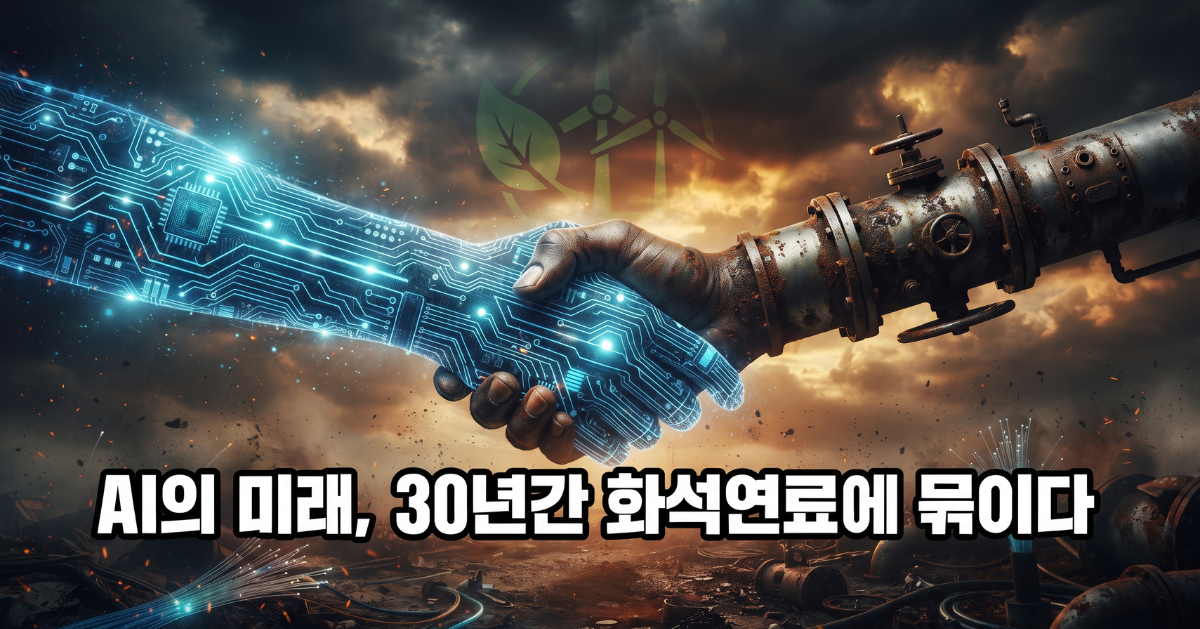 천연가스 미드스트림 - AI의 미래, 30년간 화석연료에 묶이다