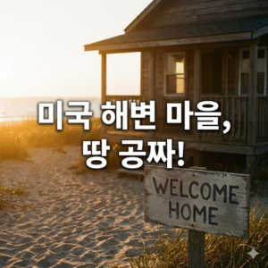 월세 지옥 탈출! 이사만 가도 정착금 주는 미국의 숨겨진 바닷가.