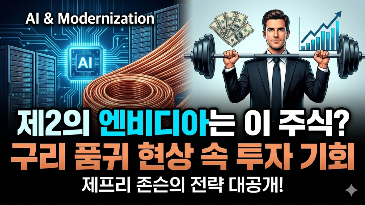폭발하는 AI 구리 수요와 월가의 수상한 침묵, 당신만 모르는 ‘바벨 전략’ 대공개!