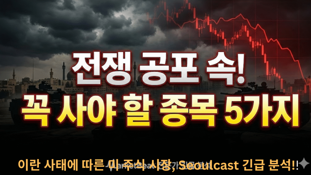 이란 사태에 따른 미국 주식 시장 긴급 분석