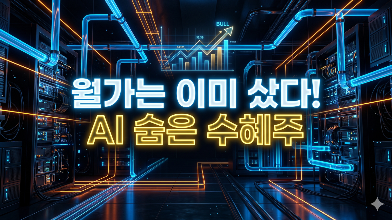 엔비디아만 보다 놓친다 — AI의 진짜 수혜는 ‘인프라 5대 병목’에 있다.