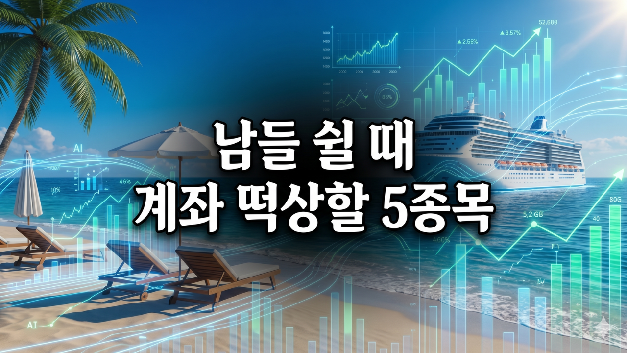 마트에선 100원 아끼고 비행기선 억만장자? 2026 여름 소비의 역설이 숨긴 5대 미국 주식.