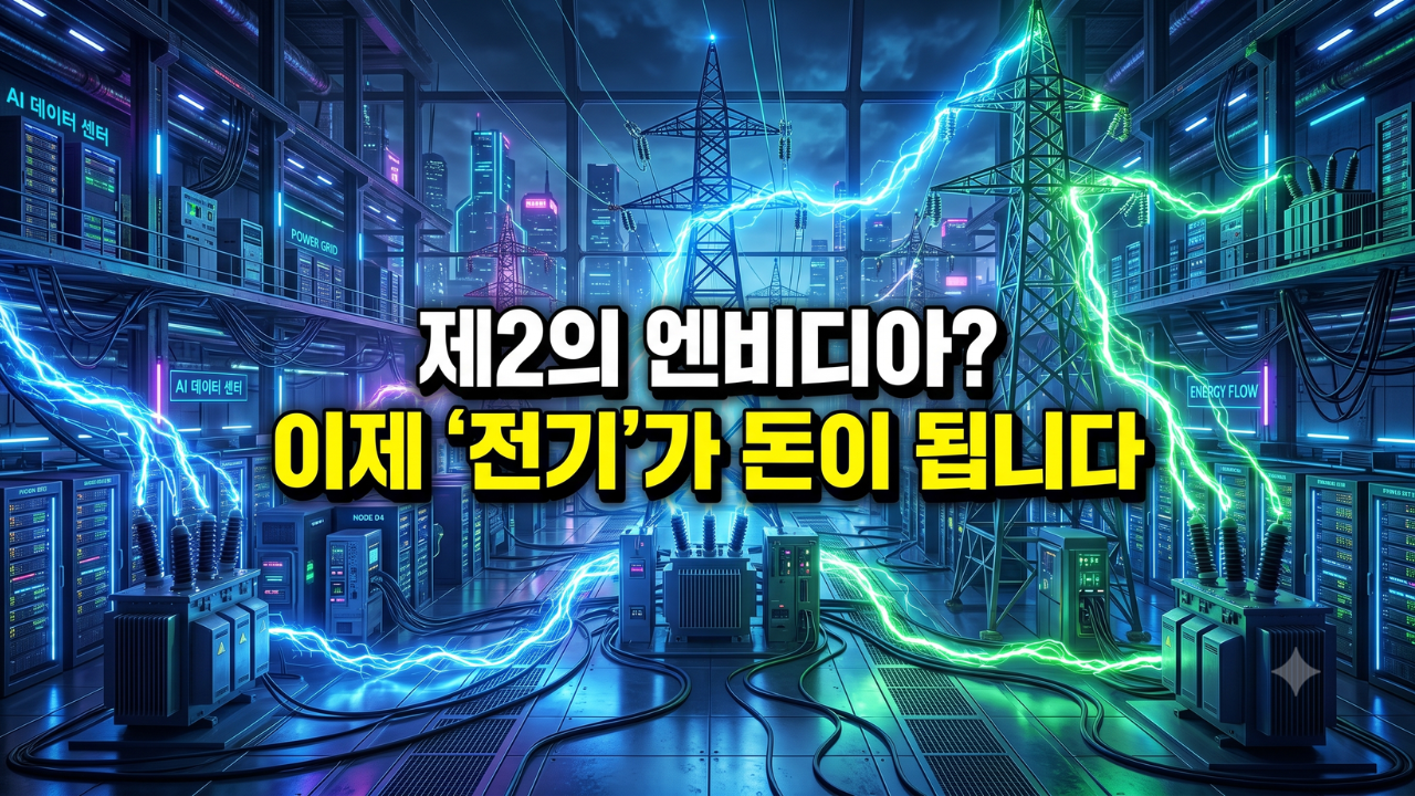 AI 혁명을 움직이는 진짜 엔진 — 빅테크가 아닌 ‘전력망·인프라’ 수혜주에 스마트머니가 몰리는 이유.