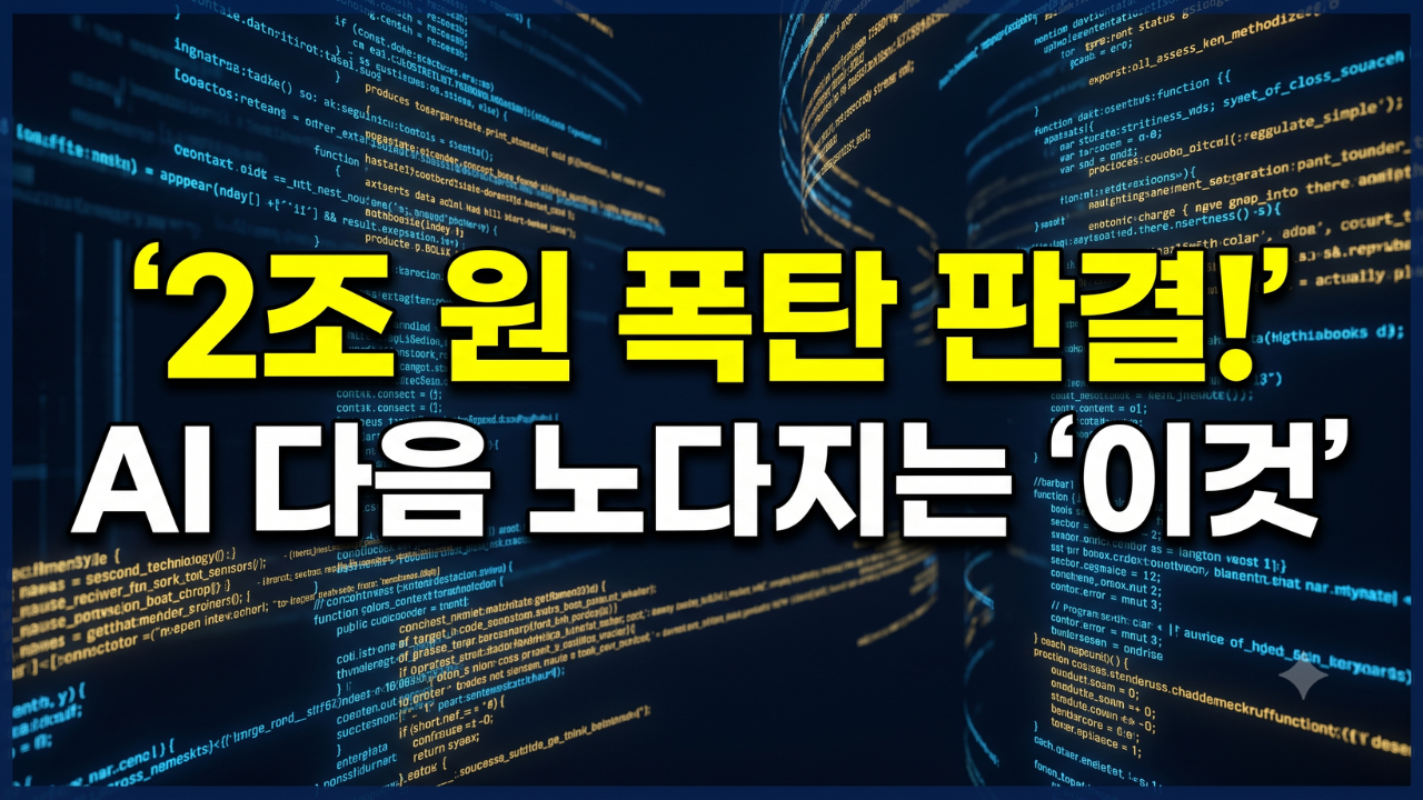 빅테크의 ‘공짜 뷔페’는 끝났다 — 15억 달러 판결이 여는 인간 데이터 골드러시, 어디에 투자해야 할까?