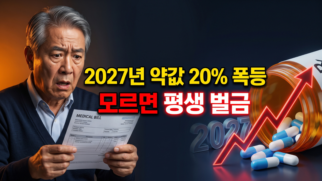 월급 빼고 다 오른다더니 약값마저? 2027년 메디케어 2,400달러 청구서의 진실.