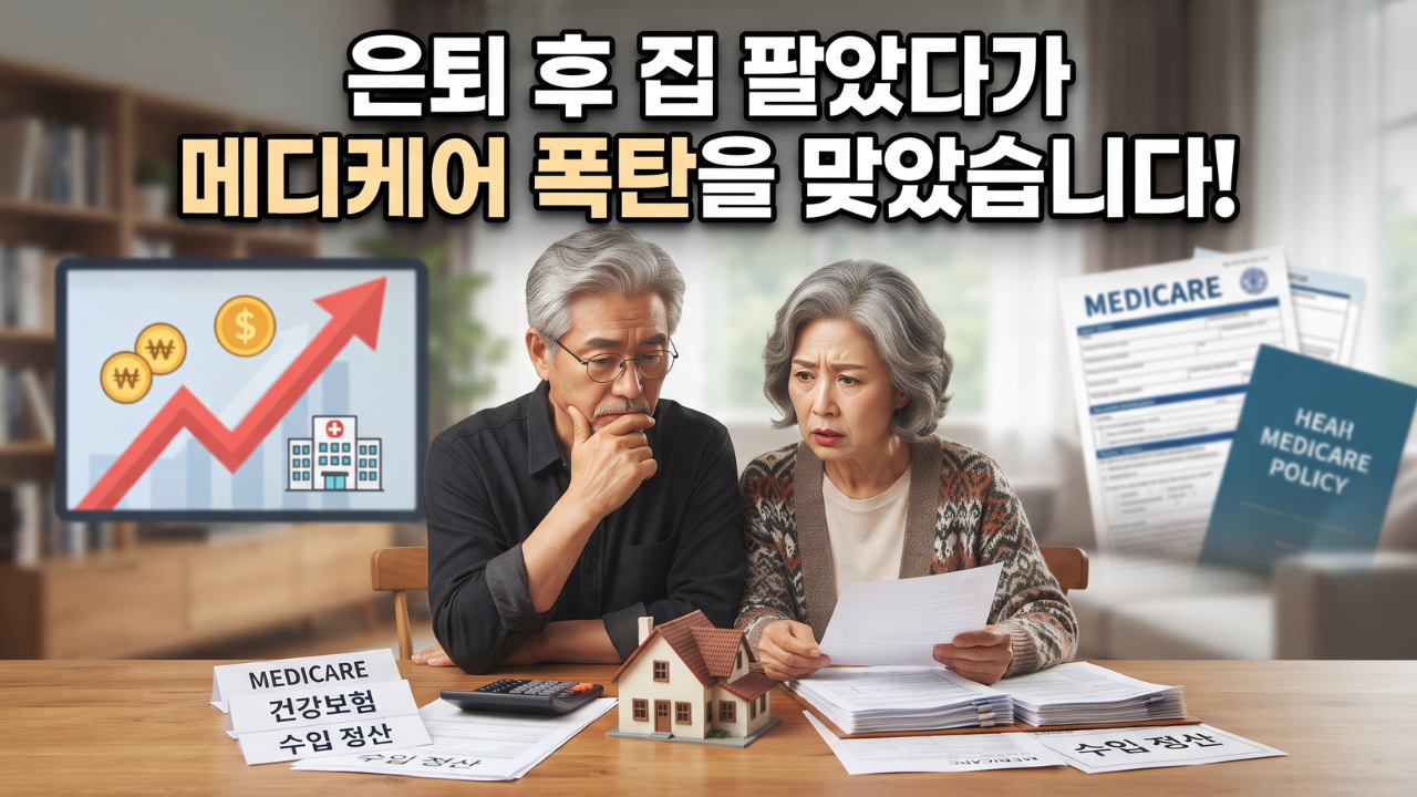 주택 매각 대금에 숨겨진 치명타! 메디케어 IRMAA 할증료 피하는 법.